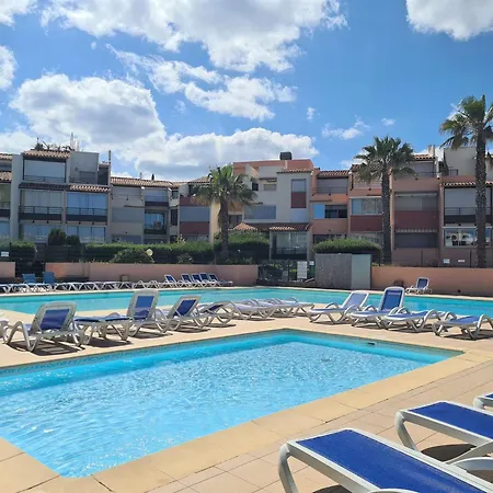Cabine, Piscine, Parking Prive, Proche Et Port - Cap D'agde - Fr-1-249-412 Apartmán